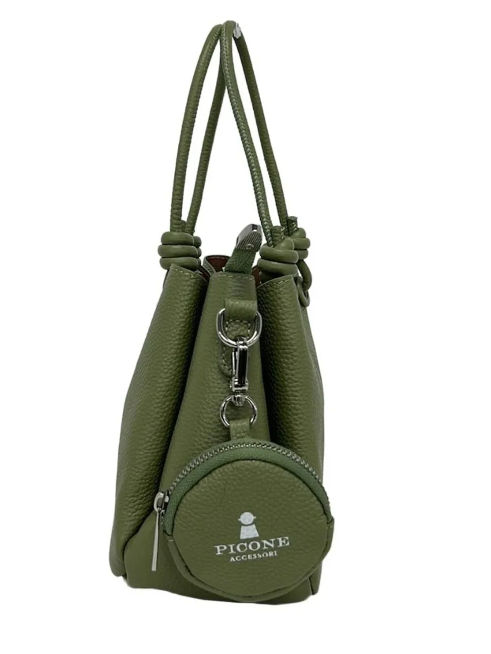 PICONE Green Leather Handbag